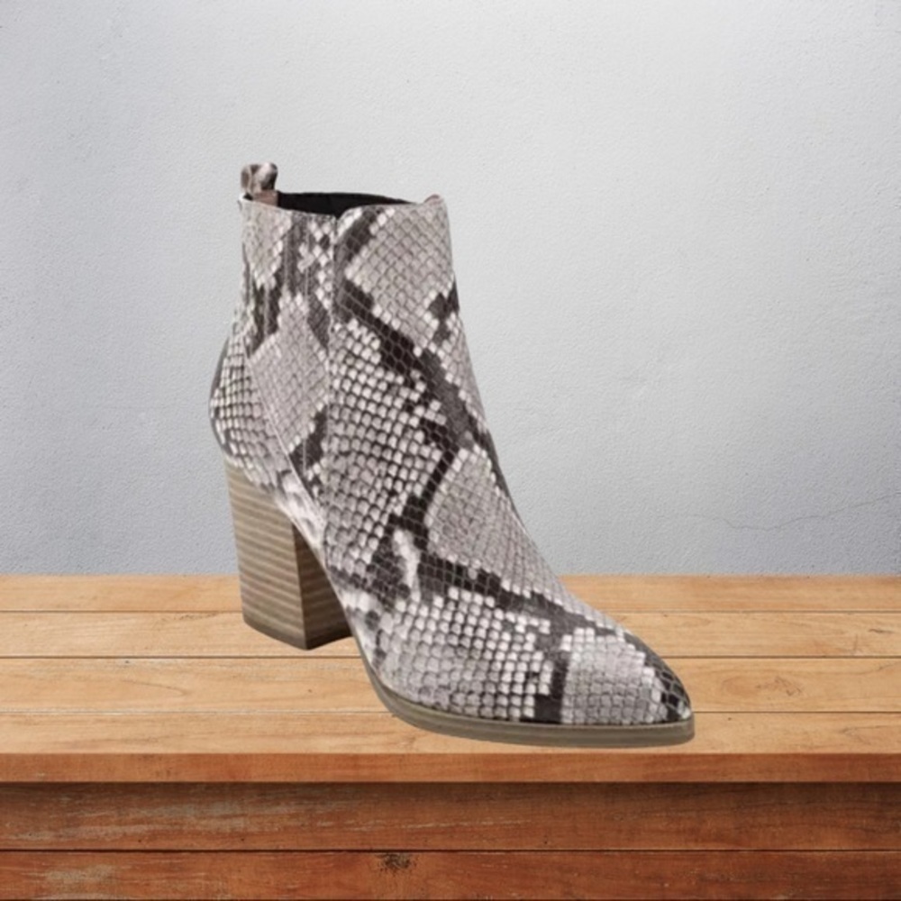 Marc Fisher Alva Booties Oxford2 Snake Pri…